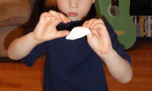 Let go and see how it flies.